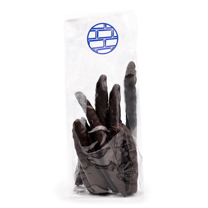 Sachet d'orangettes au chocolat artisanal, Petits Carreaux de Paris